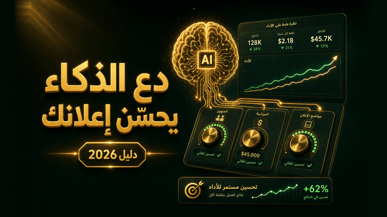 الذكاء الاصطناعي في الإعلانات: الاستهداف والتحسين الذكي 2026