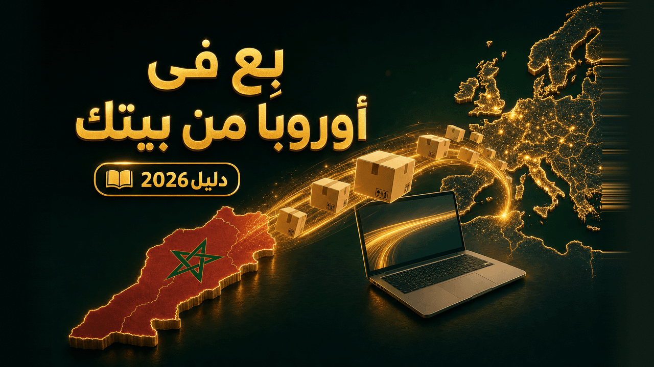 البيع في أوروبا وأنت مقيم في المغرب: ممكن؟ وكيف؟ 2026