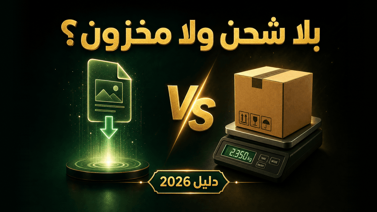 بيع المنتجات الرقمية أم الفيزيائية: أيهما أسهل وأربح؟ 2026
