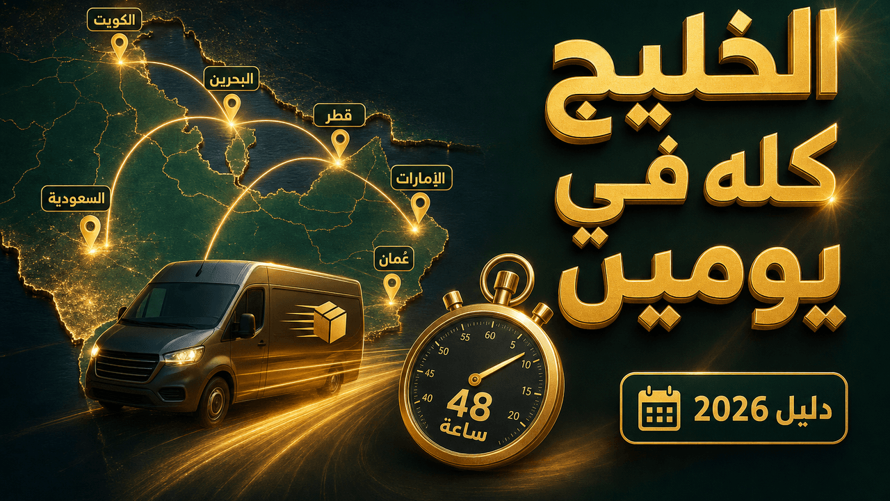 الشحن مع سمسا (SMSA) داخل الخليج: دليل عملي 2026