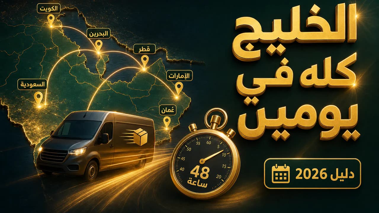 الشحن مع سمسا (SMSA) داخل الخليج: دليل عملي 2026