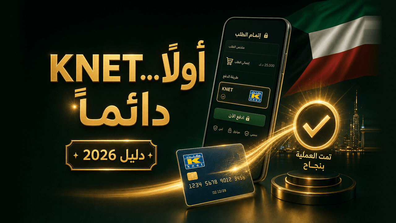 أفضل بوابات الدفع للمتاجر في الكويت (KNET ومعاييرها 2026)