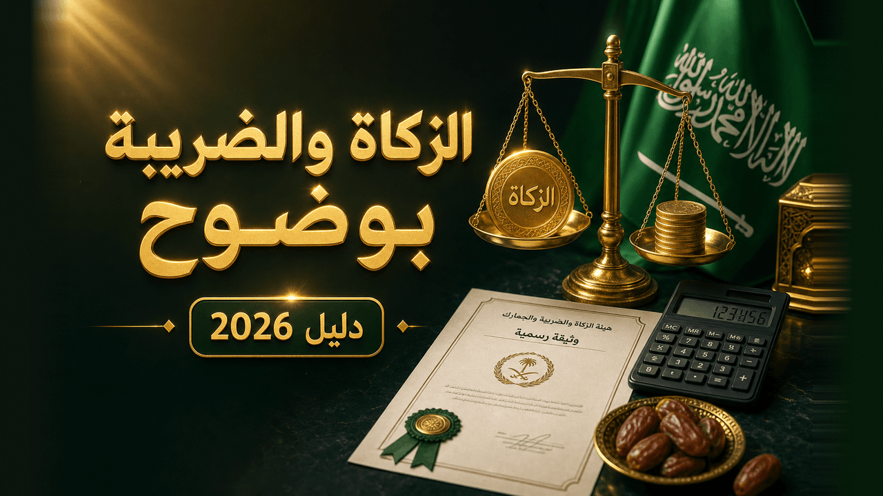 ضرائب وزكاة المتجر الإلكتروني في السعودية (دليل 2026)