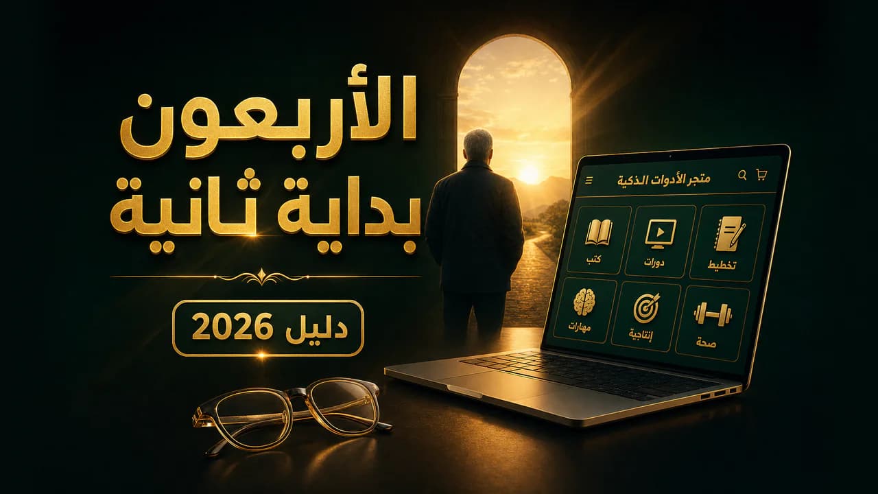 هل العمر مهم؟ التجارة الإلكترونية بعد الأربعين والخمسين 2026