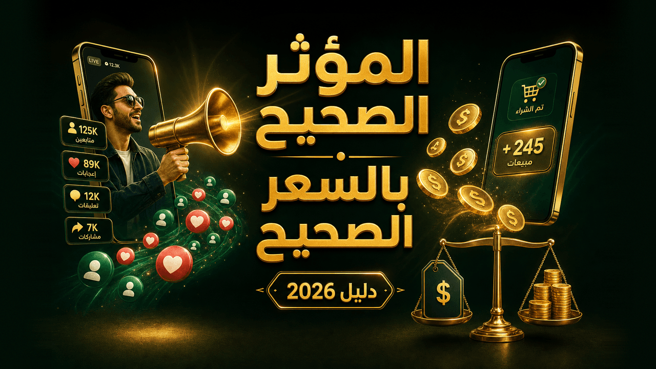 الإعلان بالمؤثرين: كيف أختار وكم أدفع؟ 2026
