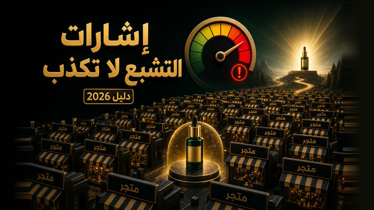 كيف تعرف أن المنتج مشبع؟ (دليل 2026)