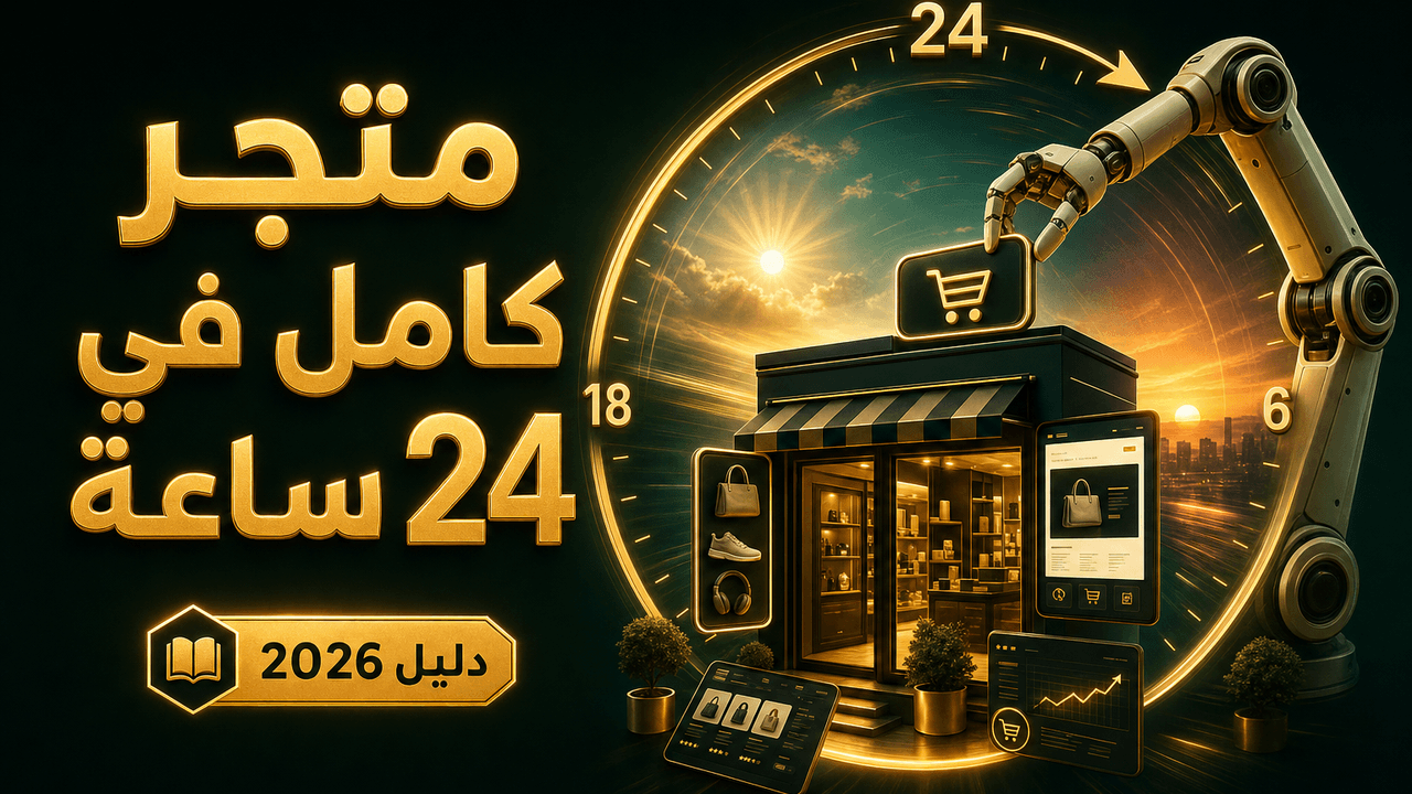 كيف أبني متجراً كاملاً بمساعدة الذكاء الاصطناعي في يوم واحد؟ 2026