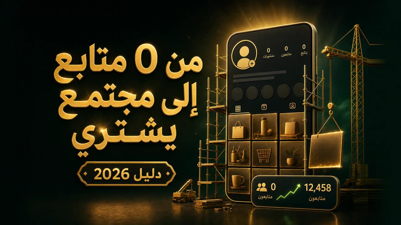 كيف أبني صفحة إنستغرام لماركتي من الصفر؟ 2026