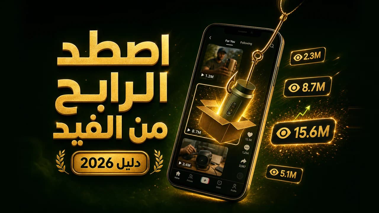 كيف تجد منتجاً رابحاً من تيك توك؟ (دليل 2026)