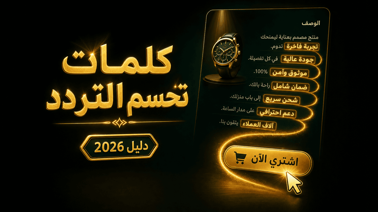 كيف أكتب وصف منتج يقنع الزائر بالشراء؟ 2026