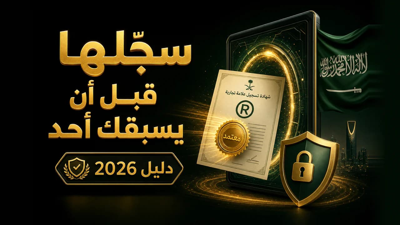كيف تسجّل علامة تجارية في السعودية؟ (دليل 2026)