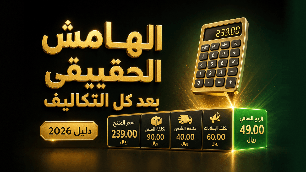 كيف تقيّم هامش الربح قبل اختيار المنتج؟ (دليل 2026)