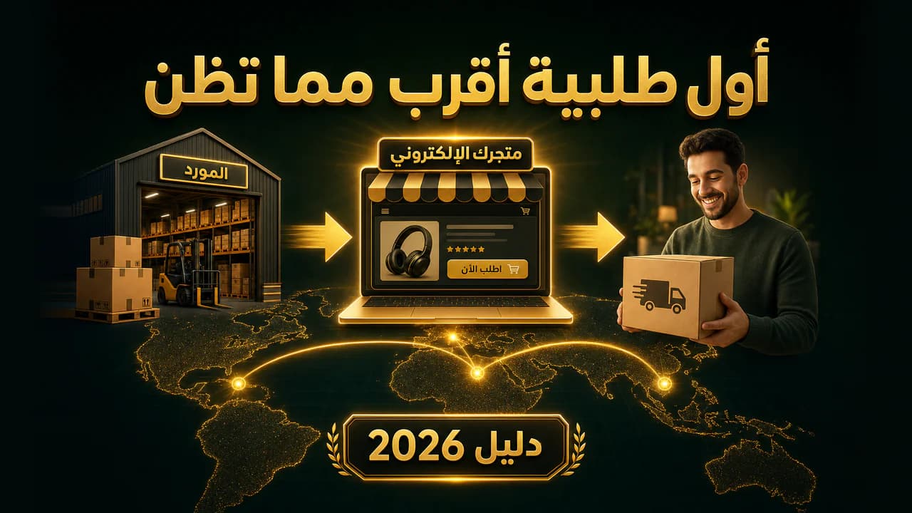 كيف تبدأ الدروبشيبينغ من الصفر؟ دليل المبتدئ الكامل خطوة بخطوة 2026