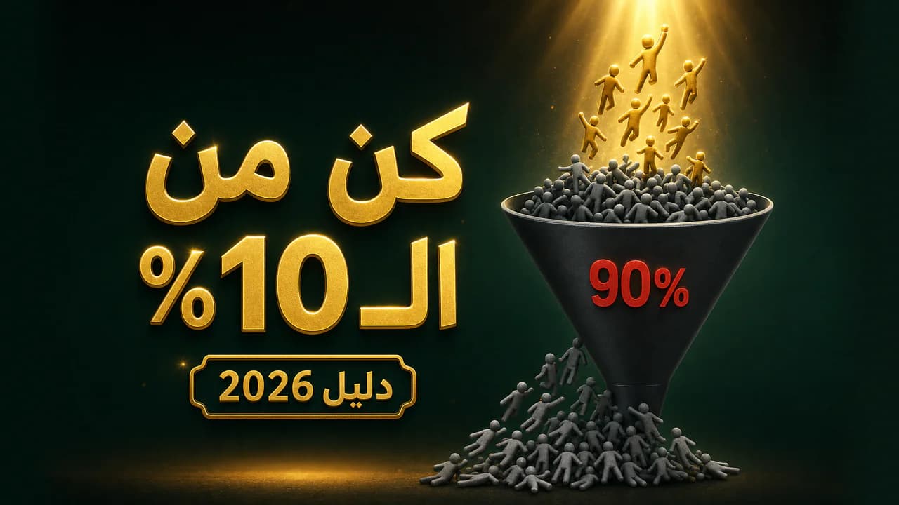 لماذا يفشل 90% من المبتدئين في التجارة الإلكترونية؟ 2026