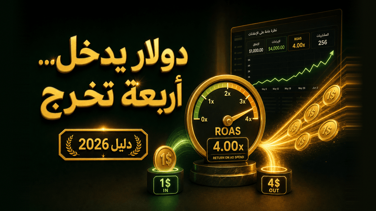 ما هو الـ ROAS؟ وكيف أحسب ربحية إعلاناتي؟ 2026