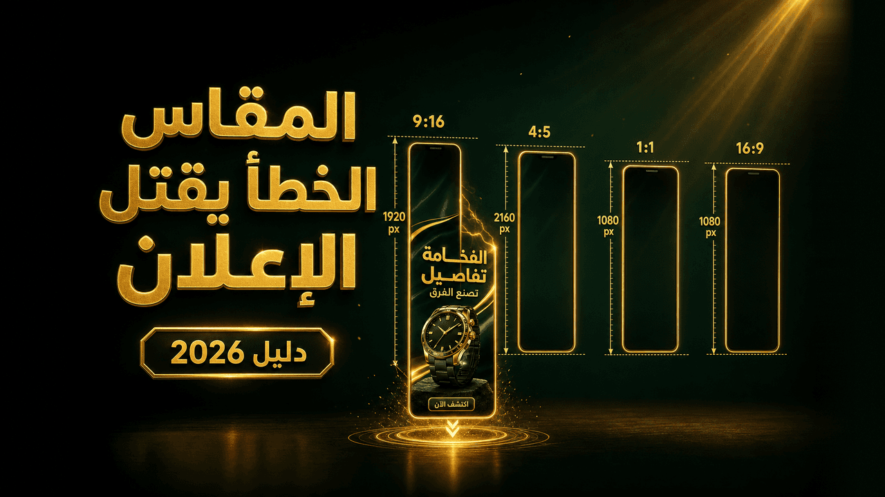 مقاسات إعلانات سناب شات الصحيحة 2026