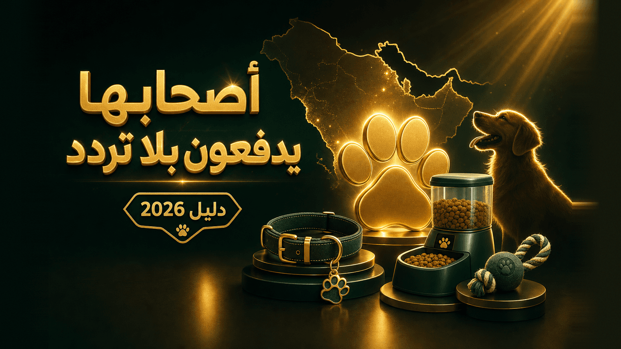 نيش مستلزمات الحيوانات الأليفة في الخليج (دليل 2026)