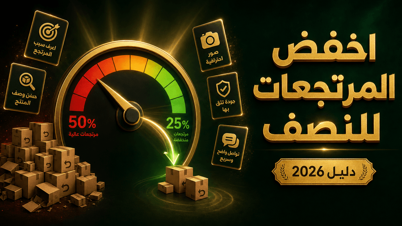 نسبة المرتجعات في الدفع عند الاستلام: كيف تفهمها وتخفّضها (2026)