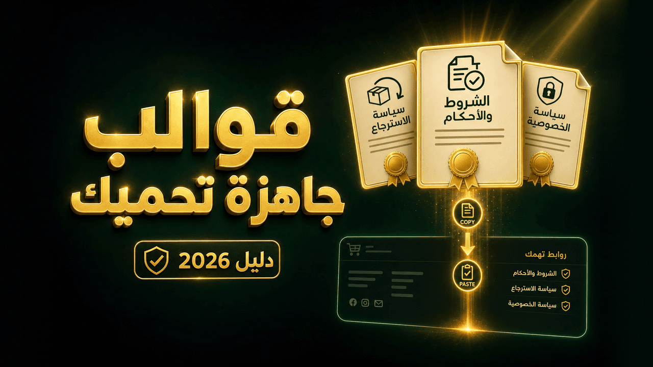 سياسة الإرجاع وشروط الاستخدام: قوالب جاهزة لمتجرك 2026