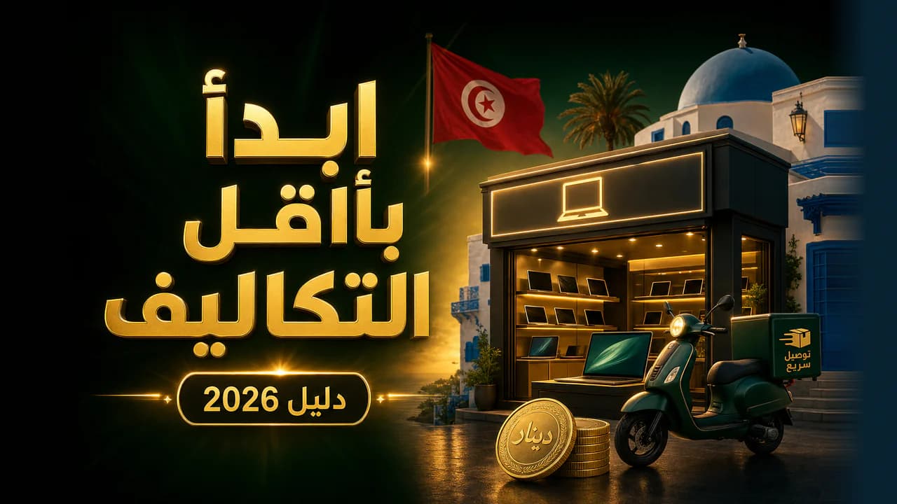كيف أبدأ التجارة الإلكترونية في تونس؟ دليل 2026