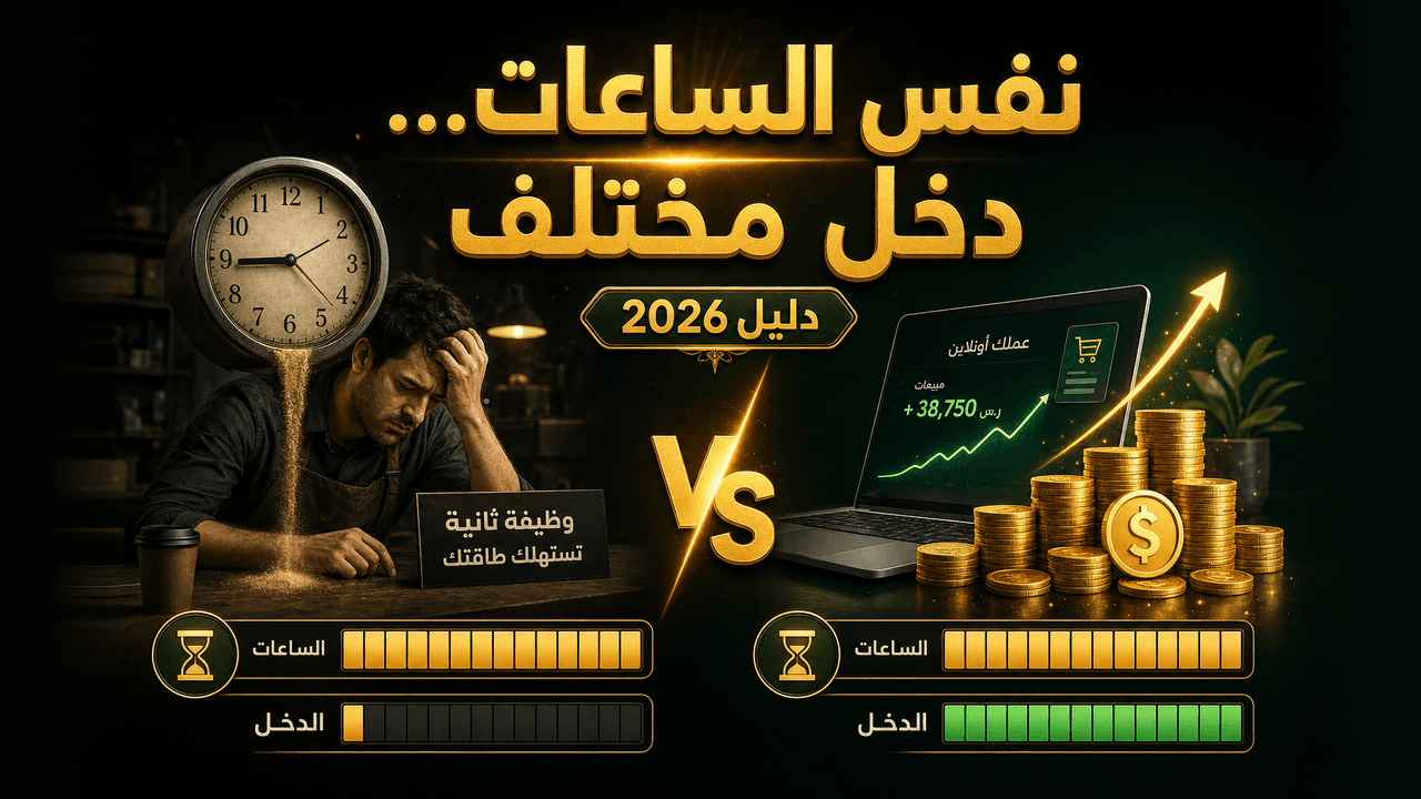 وظيفة ثانية أم بزنس أونلاين: حسبة الوقت والمال 2026